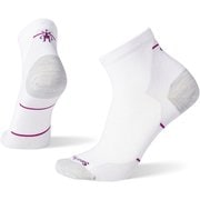 ウィメンズ ラン ゼロクッション アンクル SW70302 ホワイト Mサイズ(23.5-25.5cm) [ランニングウェア ソックス レディース]