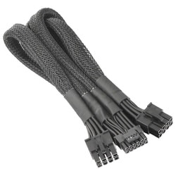 PCIe 5.0 スプリッターケーブル （8pin + 8pin to 12+ 4pin） 60cm AC-063-CN1NAN-A1