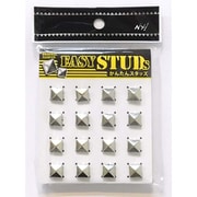 E-ST11-SL [爪スタッズ ピラミッド型 シルバーカラー 9mm 16個入り]