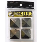 E-ST20-BS [爪スタッズ ピラミッド型 ブラックシルバーカラー 30mm 4個入り]
