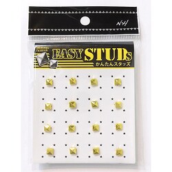 E-ST52-GL [爪スタッズ ピラミッド型 ゴールドカラー 5mm 16個入り]