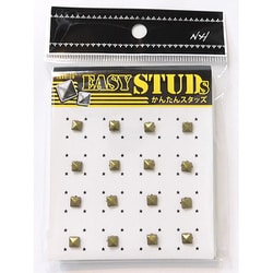 E-ST52-AG [爪スタッズ ピラミッド型 アンティークゴールドカラー 5mm 16個入り]