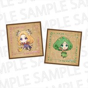 聖剣伝説 Legend of Mana マイクロファイバーコースターセット セラフィナ/エメロード [キャラクターグッズ]