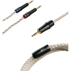 109PRO ＆ LIRIC用 3.5mm SILVER-PLATED PCUHD PREMIUM CABLES M3.5-S3.5P