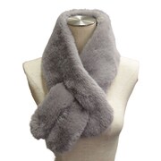 ST-322941 GRY [クロス差し込みエコファーティペット GRY]