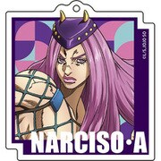 ジョジョの奇妙な冒険 描き下ろし アクリルキーホルダー 【AT】 06. ナルシソ・アナスイ [キャラクターグッズ]