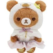 MF87001 リラックマ スワンと金色の花 シリーズ ぬいぐるみ チャイロイコグマ [キャラクターグッズ]
