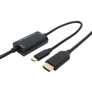 USD-PFH30/BK [PD対応 Type-C変換ケーブル Type-C to HDMI 4K/30Hz対応 3m]