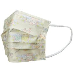 すみっコぐらし うさぎのおにわ 不織布 子供マスク 25枚入 MSKP25