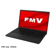 FMV3715GB [ノートパソコン FMV/Liteシリーズ/15.6型ワイド/Core i3-1115G4 /メモリ 8GB/SSD 256GB/DVDドライブ/Windows 11 Home 64ビット/Office Personal 2021/ブライトブラック]