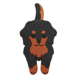 フック マグネットフッククリップ 犬 ミニチュアダックス MHC-16
