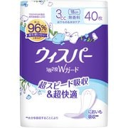 ウィスパー 1枚2役Wガード 3cc 40枚 無香料