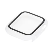 OWL-AWBCV0544-TR [Apple Watch Series SE（第1世代/第2世代）/6/5/4 （44mm）用 ガラスフィルム一体型 保護ケース ALL IN ONE GLASS CASE クリアマット]