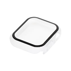 OWL-AWBCV0541-TR [Apple Watch Series 8/7 （41mm）用 ガラスフィルム一体型 保護ケース ALL IN ONE GLASS CASE クリアマット]