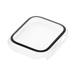 OWL-AWBCV0545-TR [Apple Watch Series 8/7 （45mm）用 ガラスフィルム一体型 保護ケース ALL IN ONE GLASS CASE クリアマット]