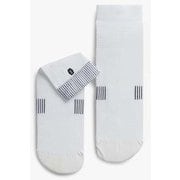ウルトラライト ミッドソックス Ultralight Mid Sock M 356.00867 ホワイト/ブラック Lサイズ(28-29cm) [ランニングウェア ソックス メンズ]
