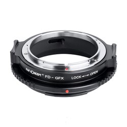 マウントアダプター レンズ側：キヤノンFD ボディ側：富士フイルムG KF-FDG