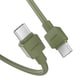 Type-C to C ケーブル PD対応 最大出力100W対応 USB2.0 1.0m オリーブグリーン D0072OG