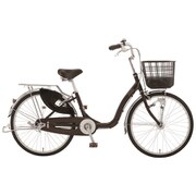 シティサイクル アスミックス 24インチ 変速なし ダークチョコレート AMS24A#726