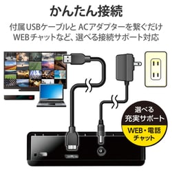 ヨドバシ.com - エレコム ELECOM ELD-HTV040UBK [外付けハードディスク