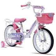 子ども用自転車 16インチ 変速なし 補助輪付き MD-12 ラベンダー