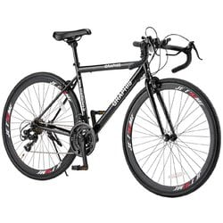 ロードバイク 700C×28C 21段変速 ブラック GR-Je t'aime