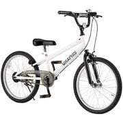 GRAPHIS(グラフィス) BMXタイプ 子供用自転車 20インチ ホワイト GR-B20