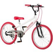 子ども用自転車 BMXタイプ 20インチ ホワイトレッド GR-B20