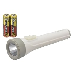 LED懐中ライト 単3形乾電池×2本付き 110ルーメン LHP-3211C7
