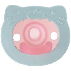 おしゃぶり 対象月齢：新生児～ 吸せつラボ おしゃぶり ネコ 新生児用