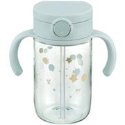 ストローマグ 320mL ライトブルー 対象月齢:7カ月頃~ アスター おでかけストローマグ 320 ライトブルー(LB)