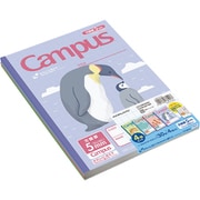 限定 キャンパス用途別 アニマル うみのいきもの 5mm方眼 4冊パック ノ-30AS10-5X4-2