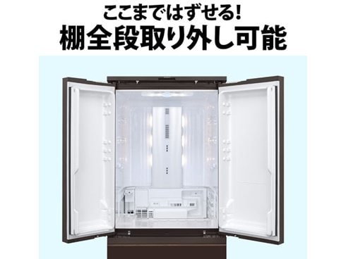 シャープ６ドア冷蔵庫2017年式 推奨品】シャープ 冷蔵庫 457L 観音開き 6ドア 幅65cm