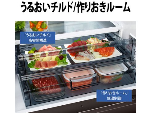 シャープ６ドア冷蔵庫2017年式 ヨドバシ.com - シャープ SHARP 冷蔵庫 （504L・幅65cm