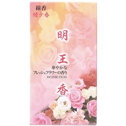 明王香 煙少香 線香 フレッシュフラワー