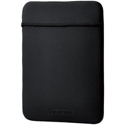 パソコンケース 12インチ 撥水加工 縦型 スリム 軽量 フタ付き ファスナーレス スリップイン PCケース ブラック BM-IBTHNPV02BK