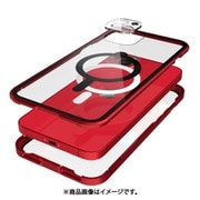 CT08AI6724 [Monolith Magnetica（モノリス マグネティカ） レッド MagSafe対応 前面ゴリラガラス＋アルミバンパー for iPhone 14 Plus]