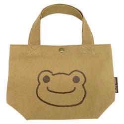 181534-23 かえるのピクルス ミニミニトート フェイス ブラウン [キャラクターグッズ]
