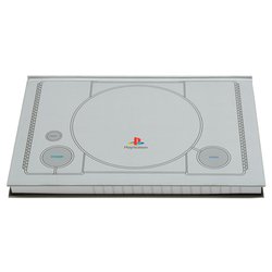 "PlayStation" オフィシャルライセンスグッズ 初代PS本体デザイン ハードカバー ノートブック A5サイズ MSY4135PS Notebook / PlayStation