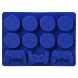 "PlayStation" オフィシャルライセンスグッズ PSアイコン △〇×□/コントローラー型の氷が作れるシリコントレイ MSY8477PS Ice Cube Tray / Playstation