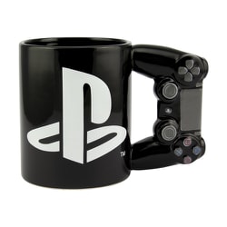 "PlayStation" オフィシャルライセンスグッズ PS4コントローラー型 マグカップ ブラックカラー PLDN-010-N 4th Gen Controller Mug / PlayStation