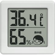 O-420WT [小さいデジタル温湿度計 ホワイト]