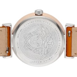 VERSACE ヴェルサーチ ミアンダー 腕時計 革ベルト VELW01022