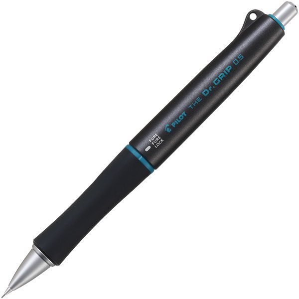 シャープペンシル THE Dr.GRIP（ザ・ドクターグリップ） 0.5mm ダークグレー HTDG-90R-DGY