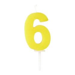 Style Dolce 製菓用品 キャンドル ろうそく 数字 6 LD-567