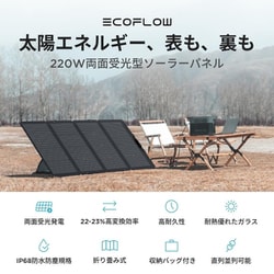 ヨドバシ.com - エコフロー EcoFlow SOLAR220W [220W両面受光型