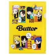 限定 クリアファイル TinyTAN Butter イエロー S2135272