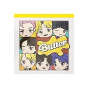 限定 スクエアメモ TinyTAN Butter ホワイト S2837536