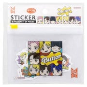 限定 ケース付フレークシール TinyTAN Butter ホワイト S8586284