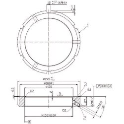 ヨドバシ.com - 日機 MF150X2.0P [日機 精密ロックナット MFシリーズ